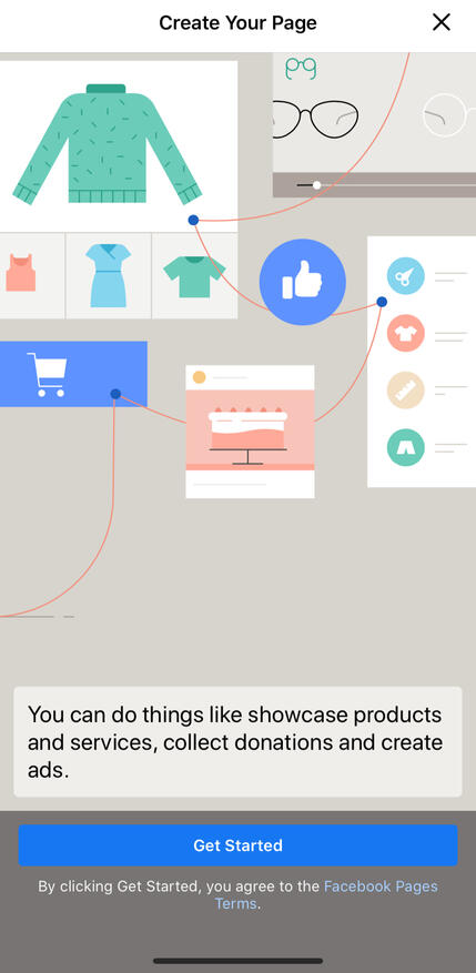 FB's Original Onboarding Screen 2