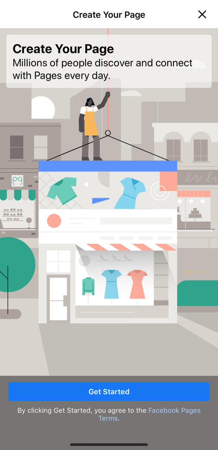 FB's Original Onboarding Screen 3